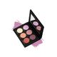 Miss Rose 6 Color Eyeshadow Matte & Glitter Palette 7001 - 017 Z1 20 gm - Face Palettes