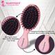 Majestique Mini Detangler Hair Brush, Massage Paddle for Adults and Kids - Color May Vary 1's - Hair Brushes