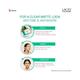 Lacto Calamine Daily Face Cleansing Wipes with Aloe Vera, Cucumber & Vitamin E, Hydrating, White 25 Wipes 2's - Facial Wipes & Tissues