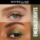 Maybelline New York Tattoo Eye Liner Gel Color Pencil, Metallic Finish, Emerald Lights 1.2 gm - Eyeliners