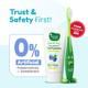 Mother Sparsh Kids Natural Toothpaste (Free Toothbrush) - Blueberry 50 g - Baby Oral Care