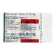 Zivast 20mg Tablet 10'S - High Cholesterol-Dys