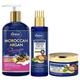 St.Botanica Shampoo 300 ml + Hair Mask 200 ml + Hair Oil 150 ml - Moroccan Argan - Shampoos