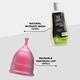 Pee Safe Period Care Combo- Menstrual Cup (Small) & Intimate Wash Women 150 ml - Menstrual Cups
