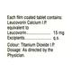 Biovorin 15mg Tablet 10'S - Cancer Oncology-Sup