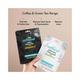 mCaffeine Hydrating & Clarifying Face Sheet Masks with Green Tea & Coffee - Value 120g 6's - Sheet Masks