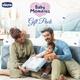 Chicco Baby Moments Baby Caring Set Purple 100 gm - Baby Body Wash