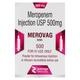 MEROVAG 500 Injection 1's - Bacterial Infections-OBL