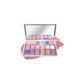 Miss Rose 18 Color Matte & Glitter Highly Pigmented Eyeshadow Palette 7001 - 001B 21 gm - Face Palettes