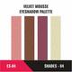 Half N Half Velvet Mousse Eyeshadow Palette, Multicolor - 04 3.2 gm - Eye Shadow Palettes