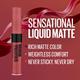 Maybelline New York Sensational Liquid Matte Lipstick 08, Sensationally Me 7ml - Liquid Lipsticks
