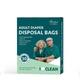 Sirona Adult Diaper Disposal Bags 10's - Adult Diapers & Pads
