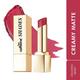 mCaffeine Shades Creamy Matte Kiss Bullet Lipstick - Moisturizing, Lightweight - Crushed Berry 3.5 gm - Lipsticks