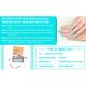 Nails On Board Handmade Press On Gel Nails- Pastle Aqua Blue Small 50 gm - Nail Care