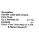 Phoscut Fer Tablet 10'S - Supplements-Ent