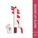MyGlamm Matte About It Lip Color Cherry Tap 2.8 gm - Lipsticks