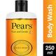 Pears Pure & Gentle With 98% Pure Glycerin & Natural Oils Body Wash (Free Loofah) 250 ml - Shower Gels & Body Wash