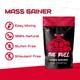 The Bull Mass Gainer Powder - Chocolate Flavour 1 kg - Weight Gain
