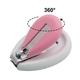 BeeBaby Premium Nail Clipper (Pink) 0M+ 1's - Baby Skin Care