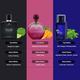 Dorall Collection Fluid Intense + Romantique + Blue Prince EDT Set 3's - Men Perfumes (Edt/Edp)