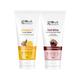 Globus Naturals Face Care Combo -Anti Ageing Vitamin C, Wrinkle Control Red Wine Face Wash 75gm each 2's - Face Wash & Cleansers