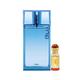Ajmal Blu EDP Aquatic Woody Perfume And Mukhallat Raaqi Concentrated Perfume Oil Floral Fruity 100 ml - Perfumes (Edt/Edp)