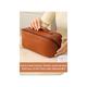 Gubb Makeup Organiser Bag Brown 270 gm - Makeup Bags & Cases