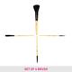 Vega Set Of 4 Brushes (EVS - 04) 35 gm - Face Brush
