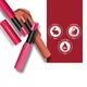 Facescanada Long Stay 3-In-1 Matte Lipstick Primer + Lip Balm Chamomile and Shea Butter Bubble Gum Pink 04, 2gm - Lipsticks