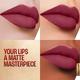 Lakme 9to5 Powerplay Priming Matte Lipstick, Lasts 16hrs, Maroon Mix, 3.6 gm - Lipsticks