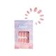 Gush Beauty Nailed It Reusable Luxury Press On Nails With Application Kit Pixie Glitter - Medium Almond 1's - Nail Art