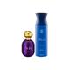 Ajmal Viola EDP Fruity Floral Perfume And Blu Homme Deodorant Aquatic Woody Fragrance 275 ml - Perfumes (Edt/Edp)