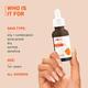 Plum 15% Vitamin C Face Serum Glow Boost with Mandarin 30ml - Face Serum