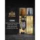 St. John Liquid Bomb Code Gold Edition Body Spray 150 ml + Liquid Bomb Crystal Gold Edition Body Spray 150 ml - Women Perfumes (Edt/Edp)