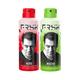 Frsh Dedorant Body Spray Hero & Macho-Pack Of 2 400 ml - Men Deodorants/Roll-Ons