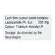 LACONEXT 200 Tablet 15's - Epilepsy/Convulsion-Ant