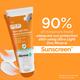 The Derma Co. Ultra Light Zinc Sunscreen 50 g - Face Sunscreen