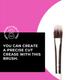 Plume P11 Flat Synthetic Cut Crease Eye Brush 1's - Eye Brush