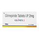 GLINEX 2mg Tablet 10's - Diabetes-Ant