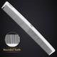 Vega Professional Cutting Comb 7.25' (Carbon Anti-Static White Line Hair Comb) (VPMCC-21) 1's - Hair Combs