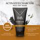 Globus Naturals Charcoal Peel Off Mask (Pack of 2) 200 gm - Masks & Peels
