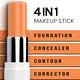 Bella Voste 4-In-1 Makeup Stick Orange (21) 5.5 Gm - Nail Polish