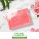 Organic Harvest Luxurious Bathing Bar - Rose, Soap for Moisturized Skin, Rose Scented Bathing Bar 125 gm - Soaps