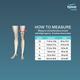 Tynor Knee Immobiliser 22 Inches (D-28)(55 cm - 61 cm) - Grey (XL) 1's - Knee/Ankle/Leg/Foot Supports