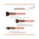 Luxie 530 Flat Top Kabuki Rose Gold 1's - Face Brush