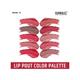 Insight Cosmetics Lip Pout Color Palette - Volume 1 11 gm - Lip Kits & Palettes