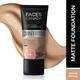 Faces Canada All Day Hydra Matte Foundation 3-In-1 Foundation + Moisturizer + SPF 30 Aloe and Vitamin C Medium Natural 022 25ml - Foundation