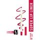 INSIGHT COSMETICS SUPER LIP LINER - LEADING LADY (08) 1's - Lip Liners