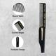 Vega Beard Comb for Men, Black (VC2HMBC-222F) 2's - Hair Combs