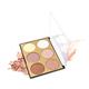 Miss Rose 6 Color Shimmery Highlighter 7003 - 025 01 33 gm - Highlighters & Illuminators
